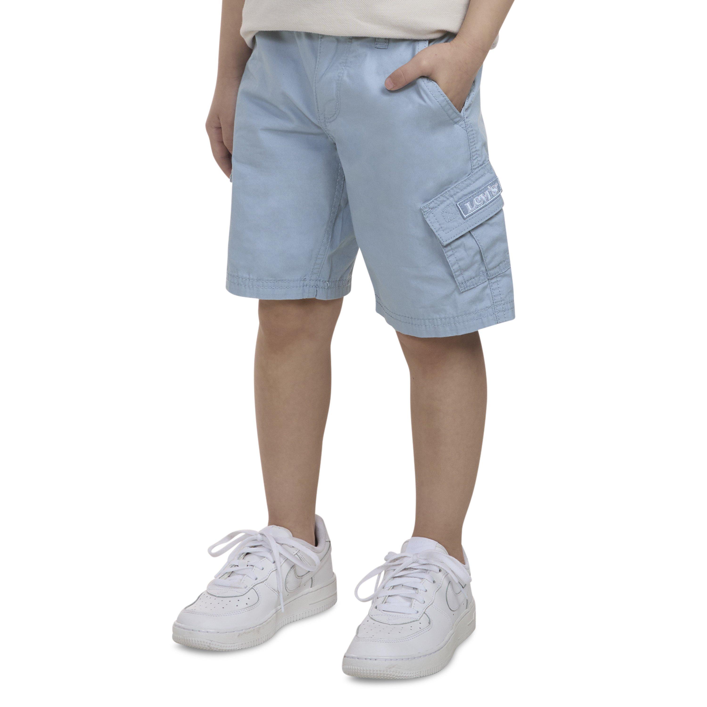 Levi's Red Tab Relaxed Little Boys' Lt Blue Cargo Shorts - LT BLUE
